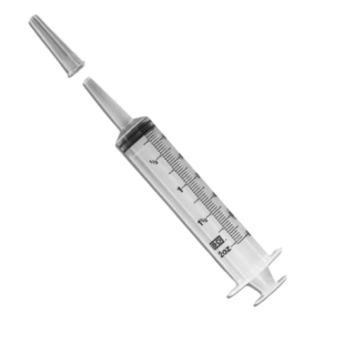BD  # 309620 - Syringe 2 oz Catheter Tip Without Needle  Sterile, Single-Use Shelf Pack for Medical Irrigation and Fluid Delivery, 4 BX/CS