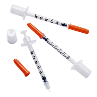 BD  # 328466 - Ultra-Fine Insulin Syringe 0.5cc 30G x 