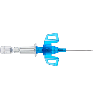 B Braun # 4251128-02 - Introcan Safety 3 Closed IV Catheter 22 Ga. x 1 in., PUR, Winged, 50/Bx,