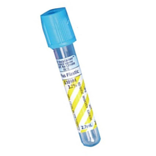 BD  # 363080 - Tube BC Hemogard Vac 1.8mL Light Blue 100/Bx, 10 BX/CA