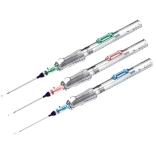 BD  # AC1202250 - Intravascular Catheter 20 Gauge x 2.25 Inch, 6 mL/sec Flow Rate, Basic Tray, Sterile, 10/BOX
