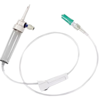 BD  # 10013364T - Secondary IV Set with Texium Closed Male Luer, Needle-Free Valve, 20 Drop per mL, 32 Inch, DEHP-Free, Sterile, 100/CS