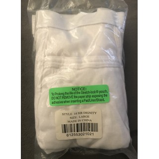 Hartmann # 40201 - Dignity Washable Panty with Built-In Protective Pouch, Small, 36'' - 38'' Hip, 1/bx