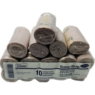 Hartmann # 33400000 - BANDAGE, ELASTIC, 4'' X 4.5 YD, 60 EA/CS, 6 BX/CS