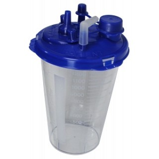 Cardinal Health # 65651-212 - Suction Canister Reliable And Hygienic Fluid Collection Solution, 1200ML, 40 EA/CS