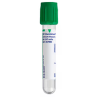 BD  # 368037 - 368037 Venous Blood Collection Tube 4 mL Sodium Heparin Plasma Tube, 13 x 75 mm, Green Hemogard PET Closure, 1000/CS (Temp Sensitive; Non-Returnable) (Continental US Only)