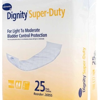 Hartmann # 26955 - Dignity Super-Duty Pad, Light to Moderate Protection, 4