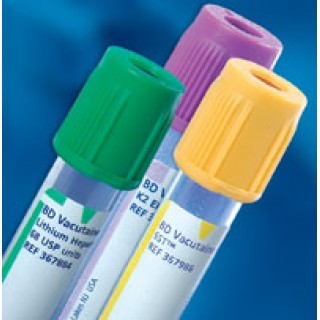 BD  # 368380 - BD Vacutainer Plastic Blood Collection Tube 6mL, 13x100mm, Royal Blue Cap, 100/BX, 10 BX/CA