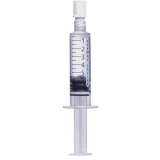 BD  # 306545 - Normal Saline PosiFlush 5/ 10mL Strl PF Syringe 30/BX, 16 BX/CA