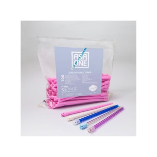 Dukal # 2900E-ZTS15 - Saliva Ejectors, Aqua Body with Clear Tip, 100/bg, 10 bg/