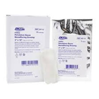 Dukal # 204 - Dukal Dressing, Petrolatum 1/2x72 ST