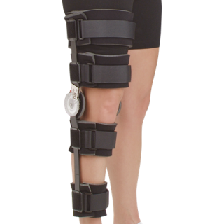 Deroyal # KB5000-00 - Full Foam Adjustable Transition ROM Knee Brace for Recovery and Support, EACH