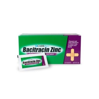 New World Imports # BACP9 - Bacitracin Ointment, 0.9g, 144/bx, 12 bx/cs