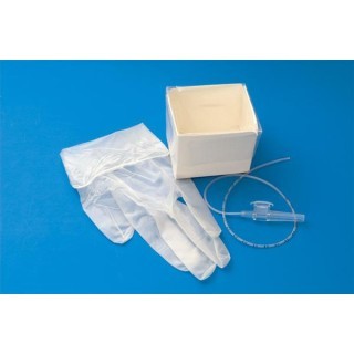 Carefusion # 4695T - Tri-Flo Suction Catheter-N-Glove Economy Kit, 10 Fr with One Powder-Free Vinyl Glove, 100/CS
