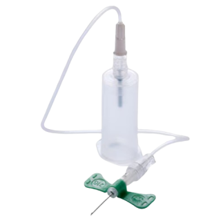 BD  # 367323 - Vacutainer Safety-Lok Blood Collection Set 25G x 3/4 Inch 12 Inch Tubing Winged  Safety Blood Draw Set, 50/BX, 4 BX/CA