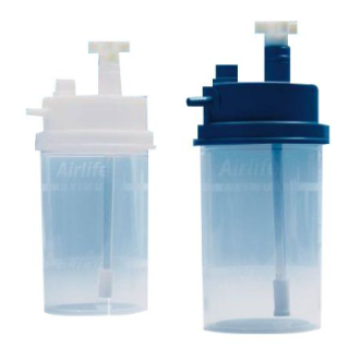 Carefusion # 002003 - AirLife Empty Humidifier with 3 psi Valve  370mL, Transparent, Latex-Free, 50/CS