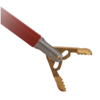 Con-Med # 000854 - Precisor Hot Biopsy Forceps, 230cm, Alligator Cup, 2.3mm, Red Coated, Disposable, 10/CS