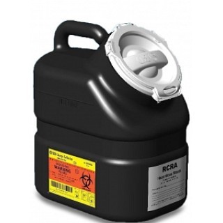 BD  # 305066 - RCRA Pharmaceutical Waste Collector, 3 Gallon, 70% Recycled, Durable, 12/CS