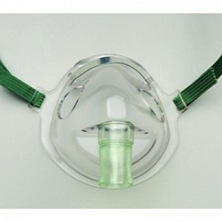 Carefusion # 001206 - Adult Aerosol Mask for Effective Oxygen and Nebulizer Therapy, 50/CS
