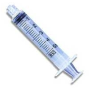 BD  # 301028 - Syringe Only, 5mL, Slip Tip, Non-Sterile, Bulk, 1400/cs (Continental US Only)