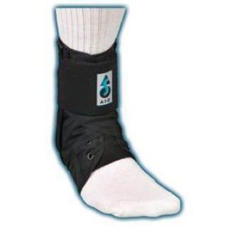 Medical Specialties # 264002 - Brace Orthopedic Ankle Nylon White Small Ea