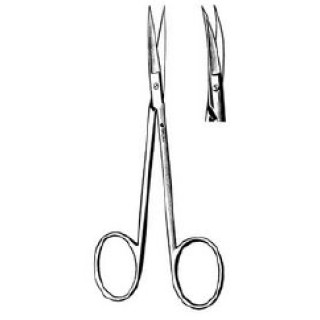Sklar # 47-1235 - SCISSORS IRIS CURVED SHAR