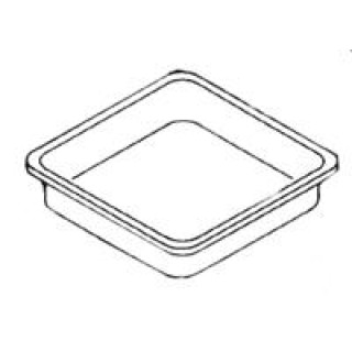 Midmark # 053-0220-00-271 - Treatment Pan Fossil Gray Ea