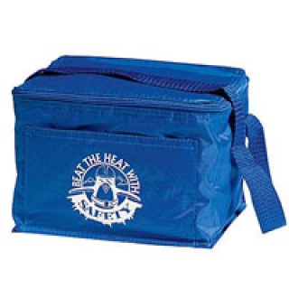 Grainger # 8AEG2 - Cooler Lunch SoftSide Blue/ White Insulated Ea