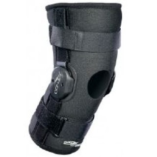 DJ Orthopedics # 11-2013-6 - Brace Knee Wrparnd Hinged XXL Black Ea