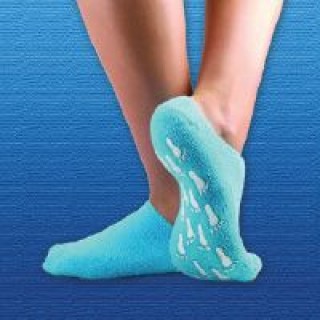 Silipos # 261 - Sock Moisturizing Gel DeLucious GL 80% Bamboo Charcoal Men 1/Pr