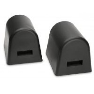 DJ Orthopedics # 42901 - Bolster Set Traction Hard Foam Ltwt Blk w/ Two Knee/ One Ankle Ea