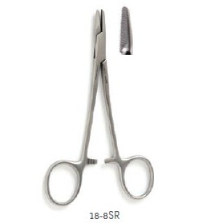 Derron Surgical Inst. # 18-8SR - Needle Holder Halsey 5