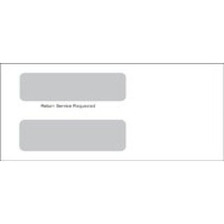 Standard Register # 134-2562 - Envelopes Dbl Window S/S Sec 3-5/8x8-5/8 500/PK, 6 PK/CS