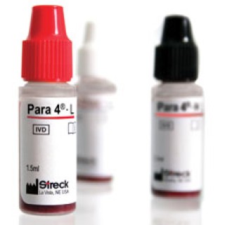 Streck Laboratories # 215106 - PARA 4 6X1.5ML LO PLASTIC