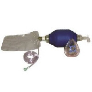 Dynarex # 5804 - MPR BAG PED MASK STD ELBOW W/PMP 10 FT 2500CC/ML 6/CA