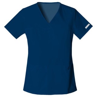 Cherokee Uniforms # 2968NVYBL - TOP, SCRUB, NAVY, CHER, FLEXI, VNECK, LG, EACH