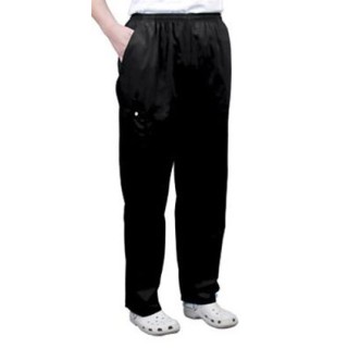 Fashion Seal # 7431-L - Pants Scrub Unisex Black Large Ea
