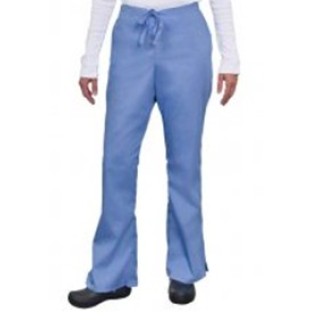 Fashion Seal # 7080XS - Pants Scrub Ladies Ceil Blue XS Drawstring Ea