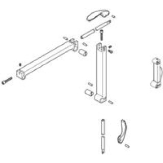 Midmark # 029-3063-00 - Headlock 2-Arm Assembly Ea