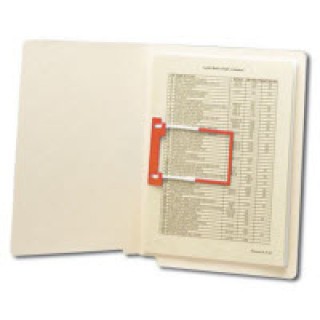 S&W Manufacturing # 2UET2-150L-5 - U-Clip End-Tab 11 Pt Folders No. 5 Fstnr 50/Bx