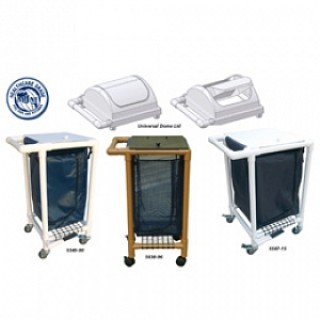 Sammons Preston # 554090 - HAMPER, LAUNDRY, SOLID BLUE, EACH