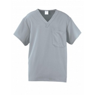 Medline # 5910GRYM - TOP, SCRUB, FIFTH AVE, UNISEX, 1 PKT, GRY, M, EACH