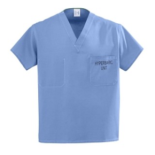 Medline # 658MHS5XL-CM - TOP, HYPERBARIC, 100%COTTON, CEIL, 5XL, EACH