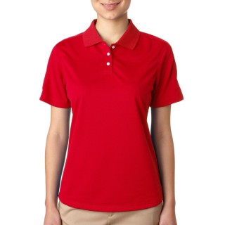 Medline # 59215548 - POLO, LADIES, COOL&DRY, 100% POLY, RED, M, EACH