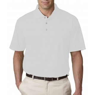 Medline # 59215003 - POLO, MENS, COOL&DRY, 100% POLY, WHITE, S, EACH
