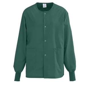 Medline # 849NHG4XL - WARMUP JKT A-S HGREEN UNISEX 4XL, EACH