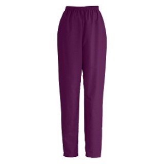 Medline # 8852JWNM - PANT, SCRUB, ELASTIC, 2PKT, PETITE, WINE, MD, 36 EA/CS