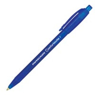 Sanford # 396601 - Pen Paper Mate Comfortmate Fn Pnt Blue Ballpoint Rtrct .8mm 12/Pk