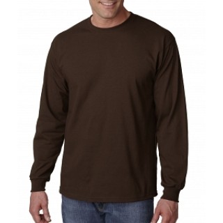 Medline # 926DCHL - T-SHIRT, DARK CHOCOLATE, 100% CTN, L/S, , 72 EA/CS