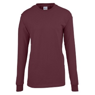 Medline # 926MARXL - T-SHIRT, MAROON, 100% COTTON, LONG SLV, , 24 EA/CS